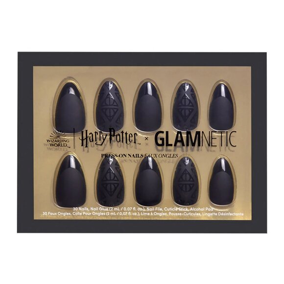 Glamnetic Deathly Hallows Nails Press-On Nails - Picture 1 of 4